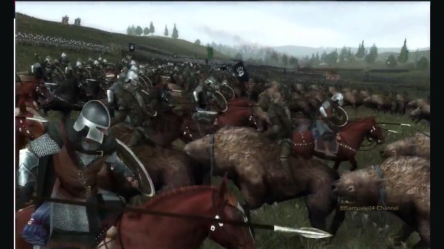 Epic Battle - Dùnedain vs Orcs - Third age total war mod - Medieval 2 By Magister