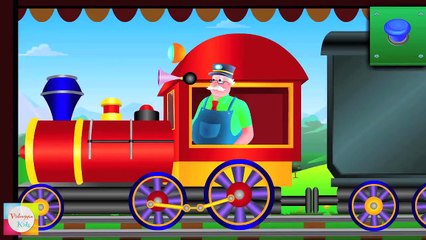 Learning Train Collection Vol 2 - Learn Vehicles | Rainbow | Counting | Clothes