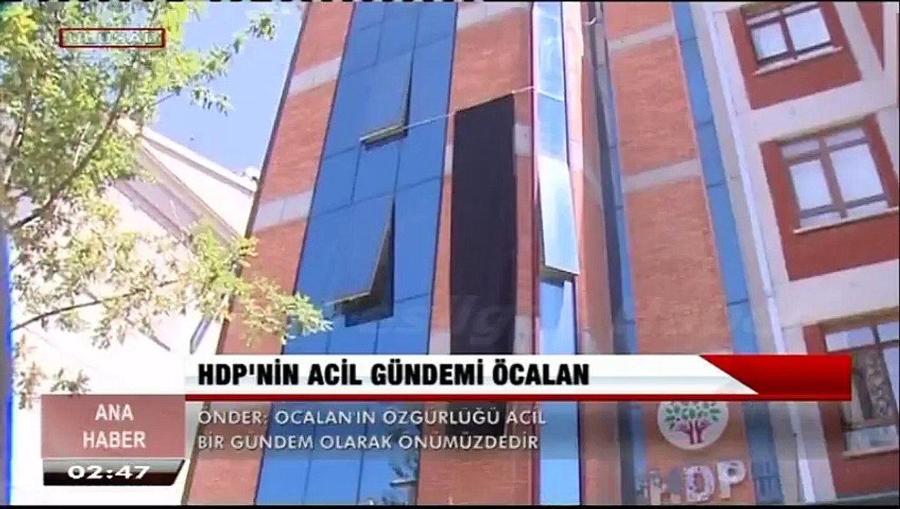 HDP'nin Acil Gündemi ''Terör Örgütü PKK'nın Lideri Abdullah Öcalan'ın Özgürlüğü-7 Ocak 2016