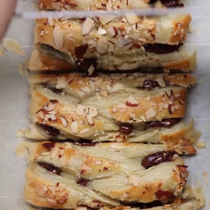 Chocolate Almond Braid