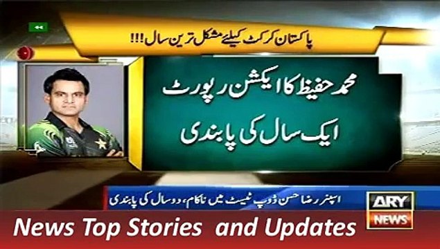 ARY News Headlines 29 December 2015, Year 2015 not good for Pakistani Cricket and bowlers