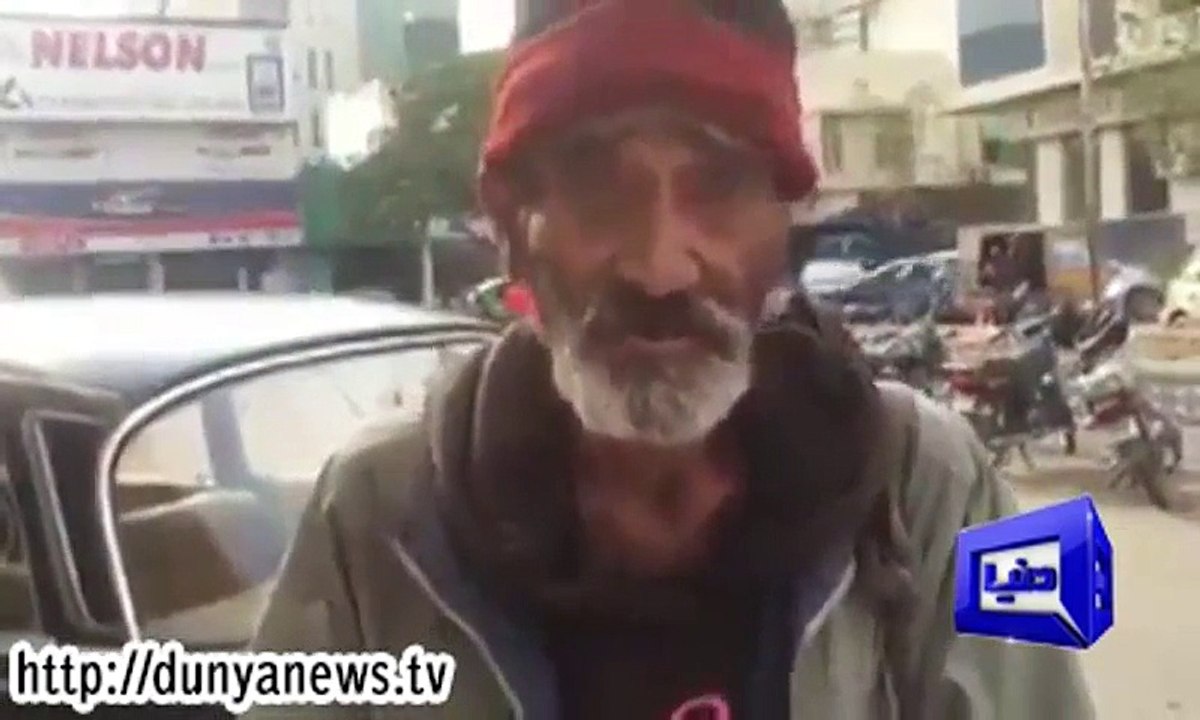 An educated homeless man who speaks English as fluent as a native English speaker.