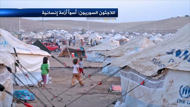 توزيع اللاجئين السوريين على دول الجوار