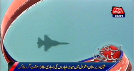 N Waziristan: Jets strikes kill 38 terrorists, destroy 5 hideouts