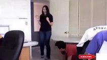 Scare prank compilation Best Funny pranks 2015- Funny videos Try not to laugh or grin