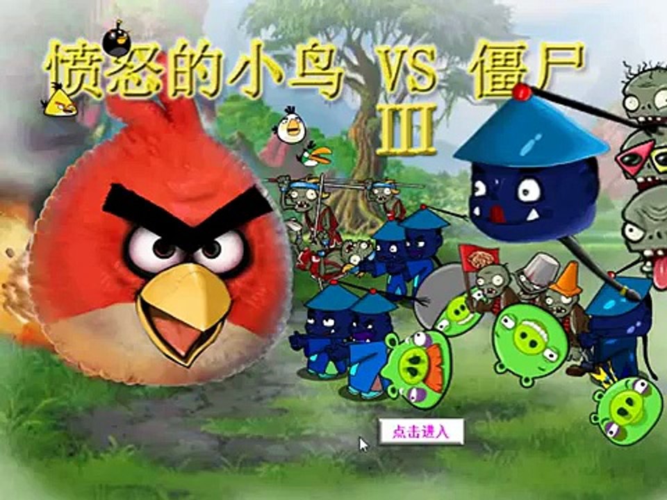 Angry Birds Shoot Zombies - Best Baby Games 2015 - Cartoon children