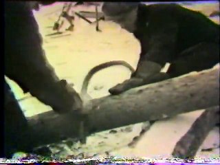 Construction d'une goélette à Petite-Rivière-Saint-François