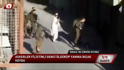 İsrail askerlerinin çirkin oyunu ortaya çıktı!
