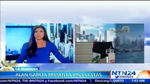 Expresidente Alan García presenta su propuesta para gobernar por tercera vez Perú