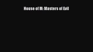 [PDF Download] House of M: Masters of Evil [Download] Online