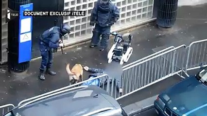 فيديو حصري ومسرب من أحد المواطنين بفرنسا الأمس عندما وقعت الكارثة