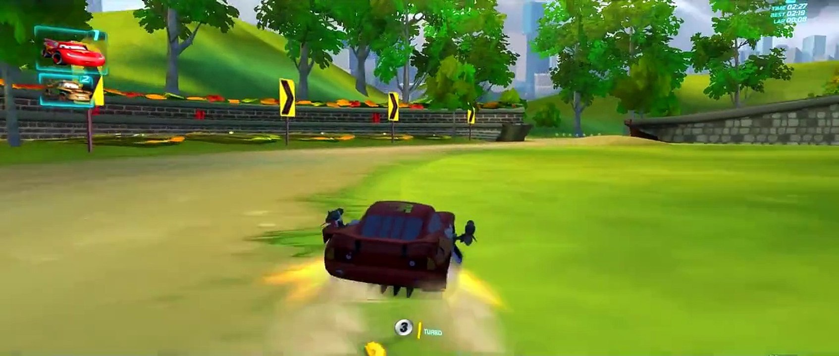 Бронированный Маккуин Тачки 2 Мэтр Битва гонки в Дисней Пиксар Тачки 2 игры