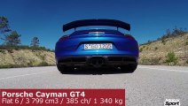 0-240 km/h : Porsche Cayman GT4 (Motorsport)