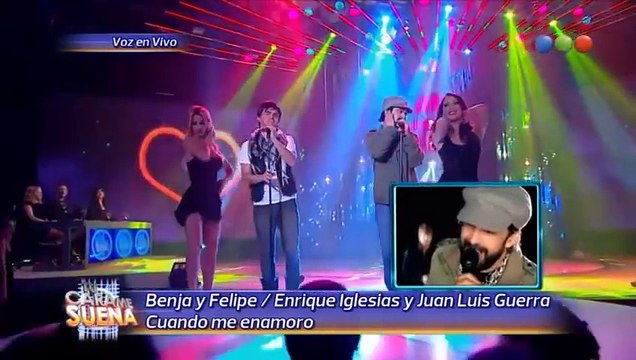 #ReencuentroErreway_ Felipe Colombo Benjamin Rojas & Luisana Lopilato en _TCMS_