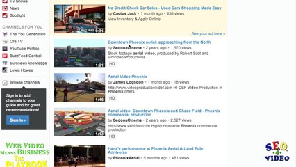 001 Eureka YouTube  Google  SEO4Video