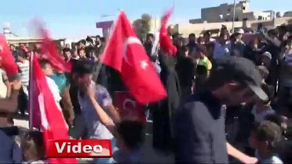 Suriyeliler AK Parti'nin zaferini halay çekerek kutladı