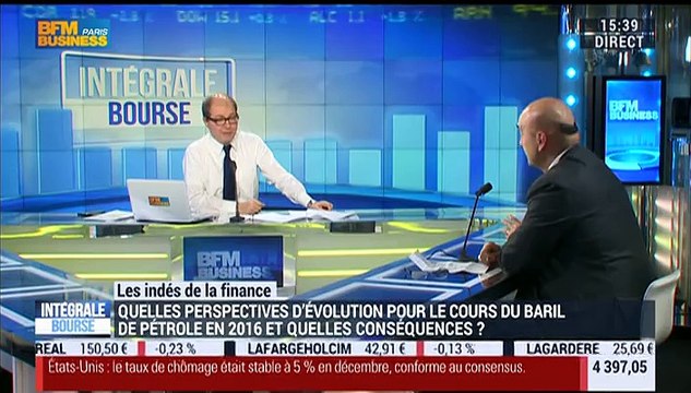 Les indés de la finance: Le prix du pétrole ne perturbe pas outre mesure la conjoncture économique générale - 08/01