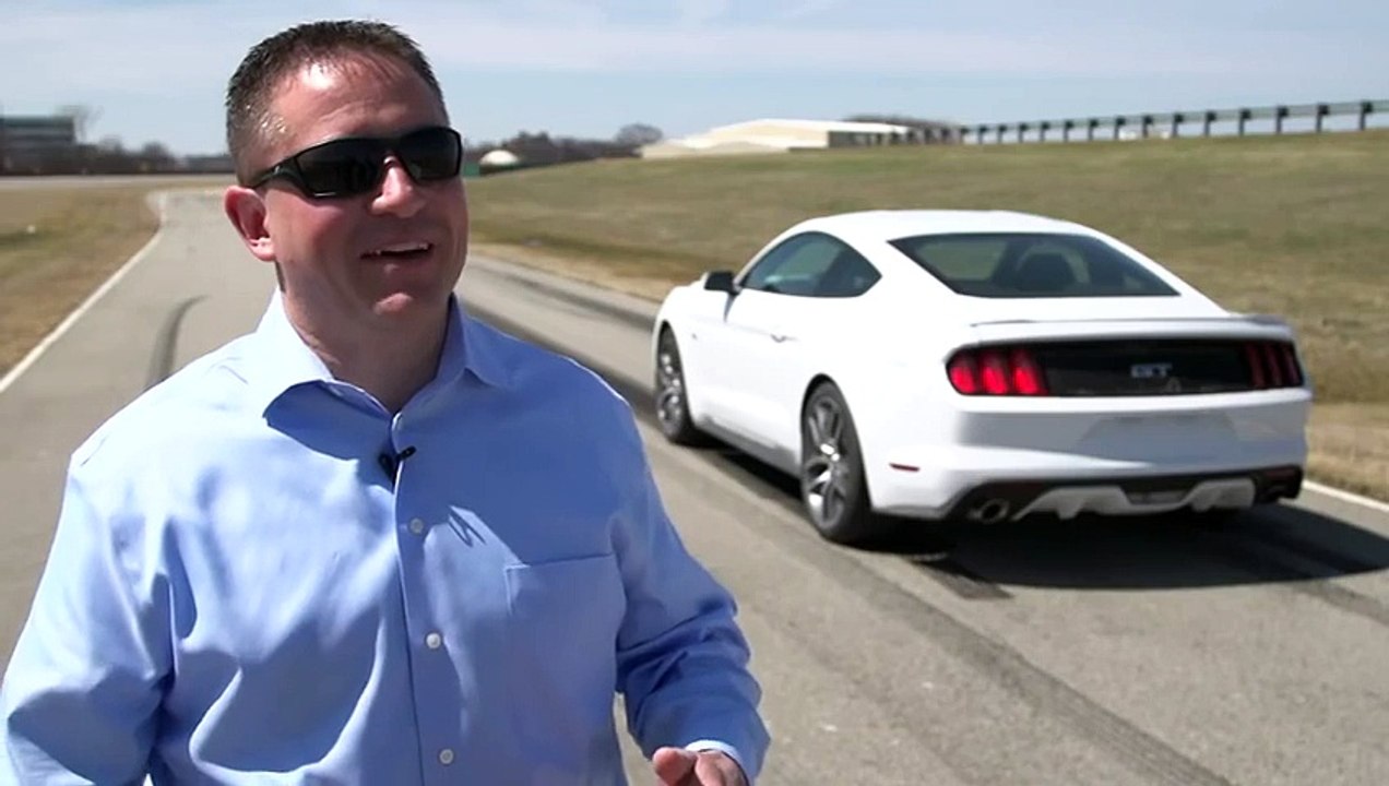 New Ford Mustang linelock
