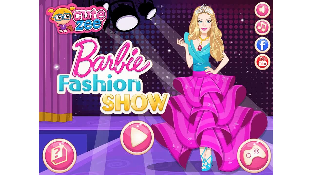 barbie games fashion show