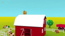 Les animaux et leurs cris pour bébé. Dessins animés pour les petits enfants en français  Fun Fan FUN Videos