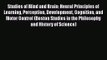 Studies of Mind and Brain: Neural Principles of Learning Perception Development Cognition and