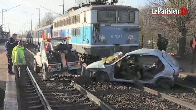Le Plessis-Belleville : une blessée grave dans une collision entre un train et une voiture