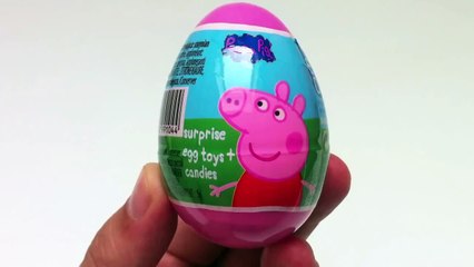 ★SURPRISE EGGS KINDER★ Peppa Pig toys unboxing 1 of 100 Lababymusica