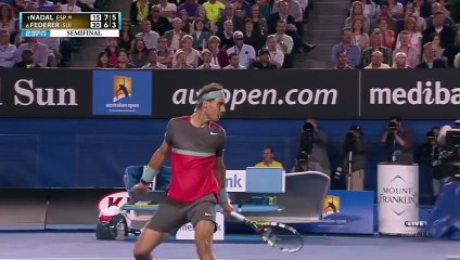 Nadal VS Federer - Australian Open 2014 - Semi-Final - Full Match HD_168