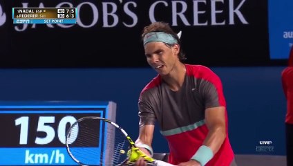 Nadal VS Federer - Australian Open 2014 - Semi-Final - Full Match HD_172