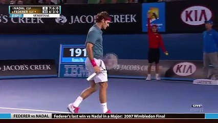 Nadal VS Federer - Australian Open 2014 - Semi-Final - Full Match HD_179