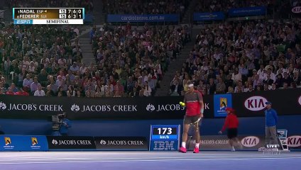 Nadal VS Federer - Australian Open 2014 - Semi-Final - Full Match HD_183