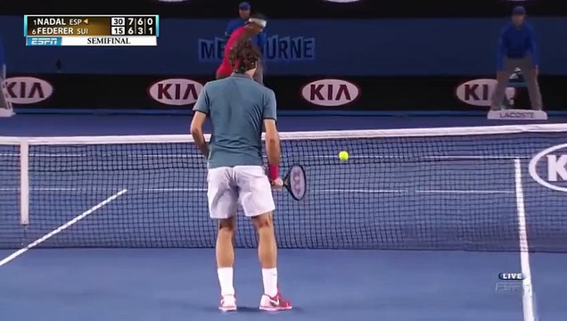 Nadal VS Federer - Australian Open 2014 - Semi-Final - Full Match HD_184