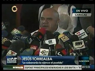 'Chúo' Torrealba: Maduro trata de crear una guerra de los retratos