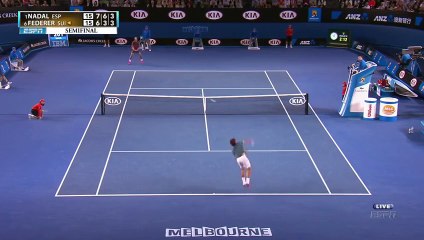 Nadal VS Federer - Australian Open 2014 - Semi-Final - Full Match HD_214