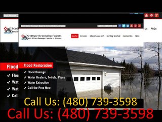 Water Damage Service Buckeye (480) 739-3598
