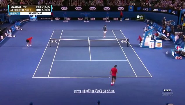 Nadal VS Federer - Australian Open 2014 - Semi-Final - Full Match HD_231
