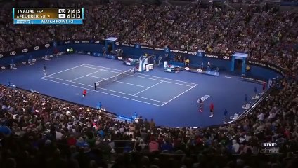 Nadal VS Federer - Australian Open 2014 - Semi-Final - Full Match HD_232