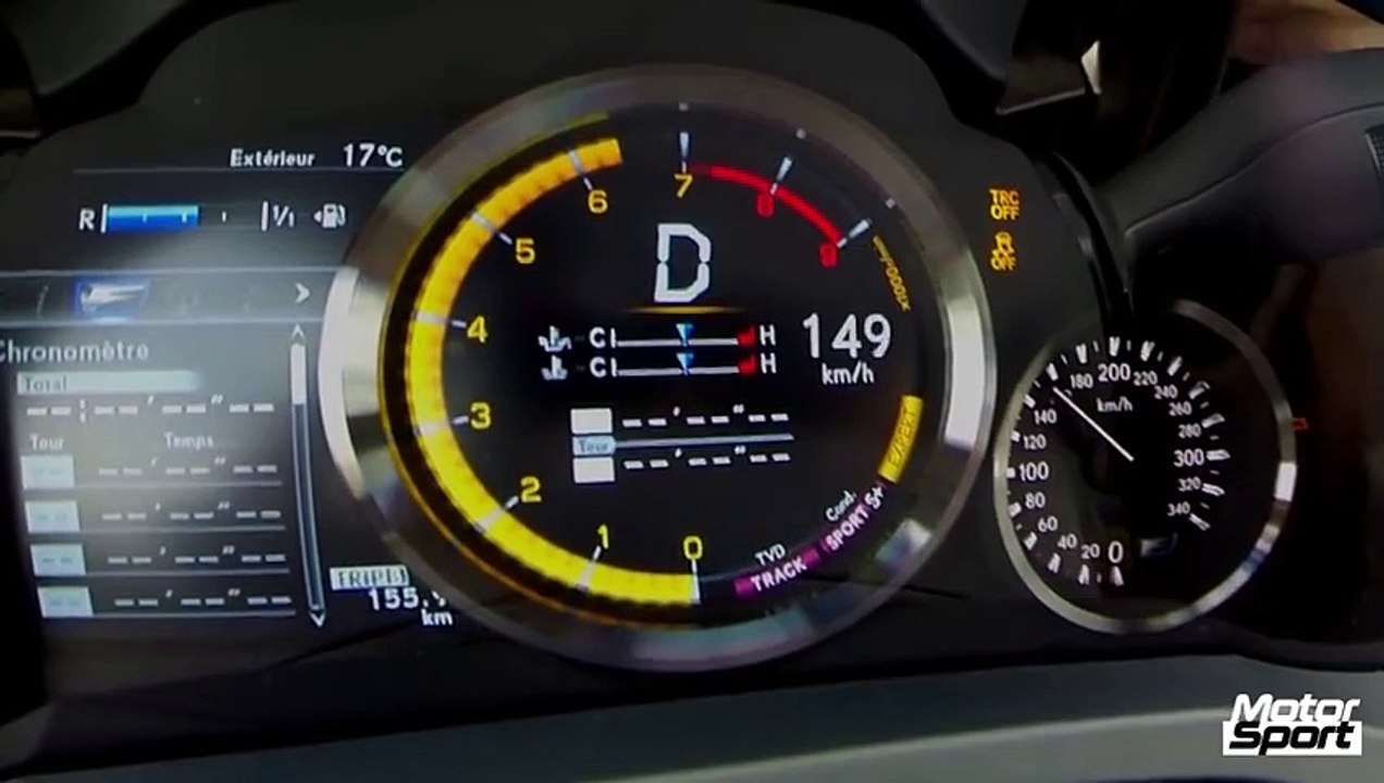 0-283 km/h : Lexus RC F (Motorsport)
