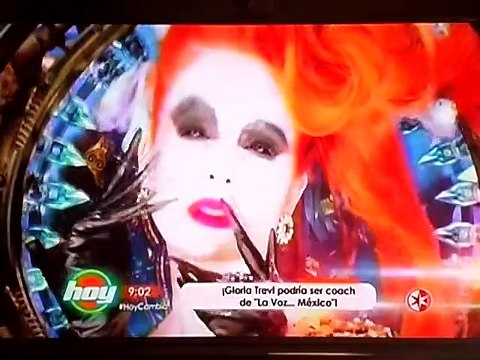 GLORIA TREVI, CANDIDATA A LA VOZ MEXICO, PROGRAMA HOY, ENE 8 2016