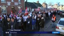 Somme : toute une ville manifeste contre la fermeture d'une usine