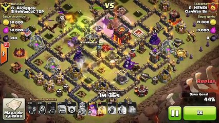 2º Ataque 100% Utilizando GoHo! Clash Of Clans