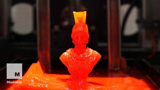 Gizmo 3D Digital Light Printing is 3D printing like you've never seen