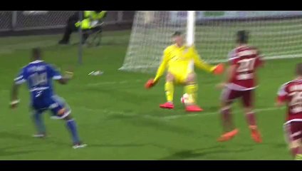 Pape Sané Goal - Bourg Peronnas 1-0 Creteil - 08-01-2016
