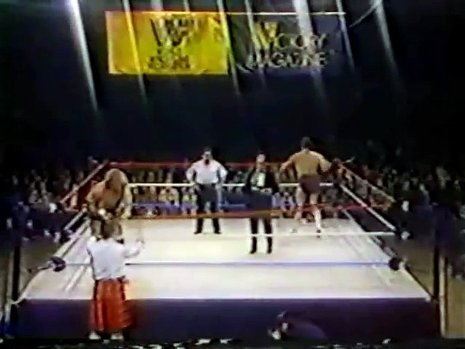 Dr D David Schultz vs Steve Lombardi   Championship Wrestling Jan 7th, 1984