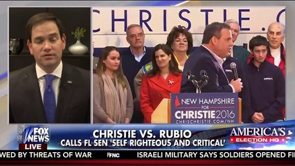 Rubio Slams Christie on Guns - 'Welcome to the 2nd Amendment Supporter Club'