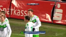 0-2 Nicklas Bendtner Goal International Club Friendly - 08.01.2016, Energie Cottbus 0-2 VfL Wolfsburg