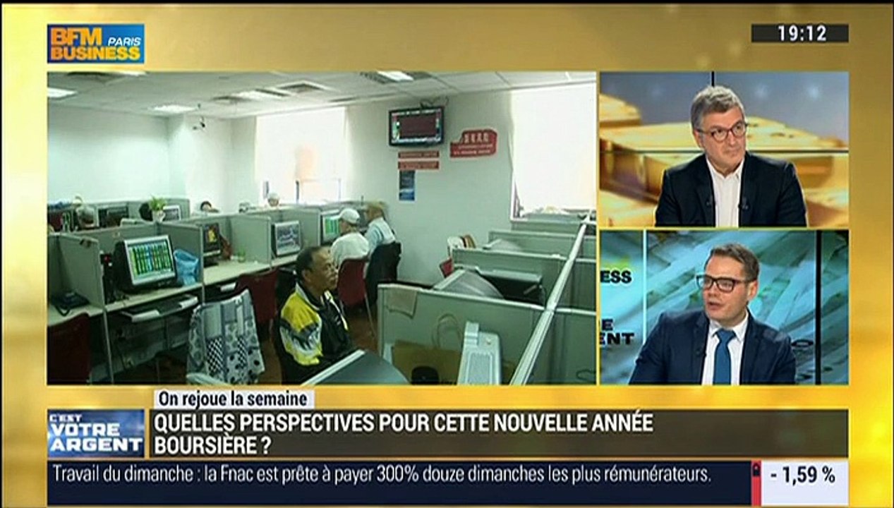 On rejoue la semaine: La rentrée boursière a été perturbée par la fermeture des bourses chinoises – 08/01