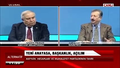 Şahin Mengü - Ben Dersim'liyim demek cumhuriyet ve Atatürk düşmanlığıdır.