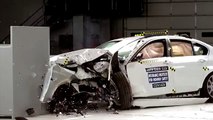 BMW 5 series small overlap IIHS crash test / BMW Çarpışma Testi