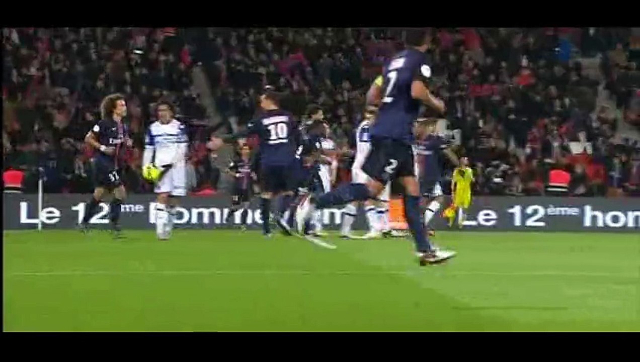 Thiago Silva Goal - PSG 1-0 Bastia - 08-01-2016